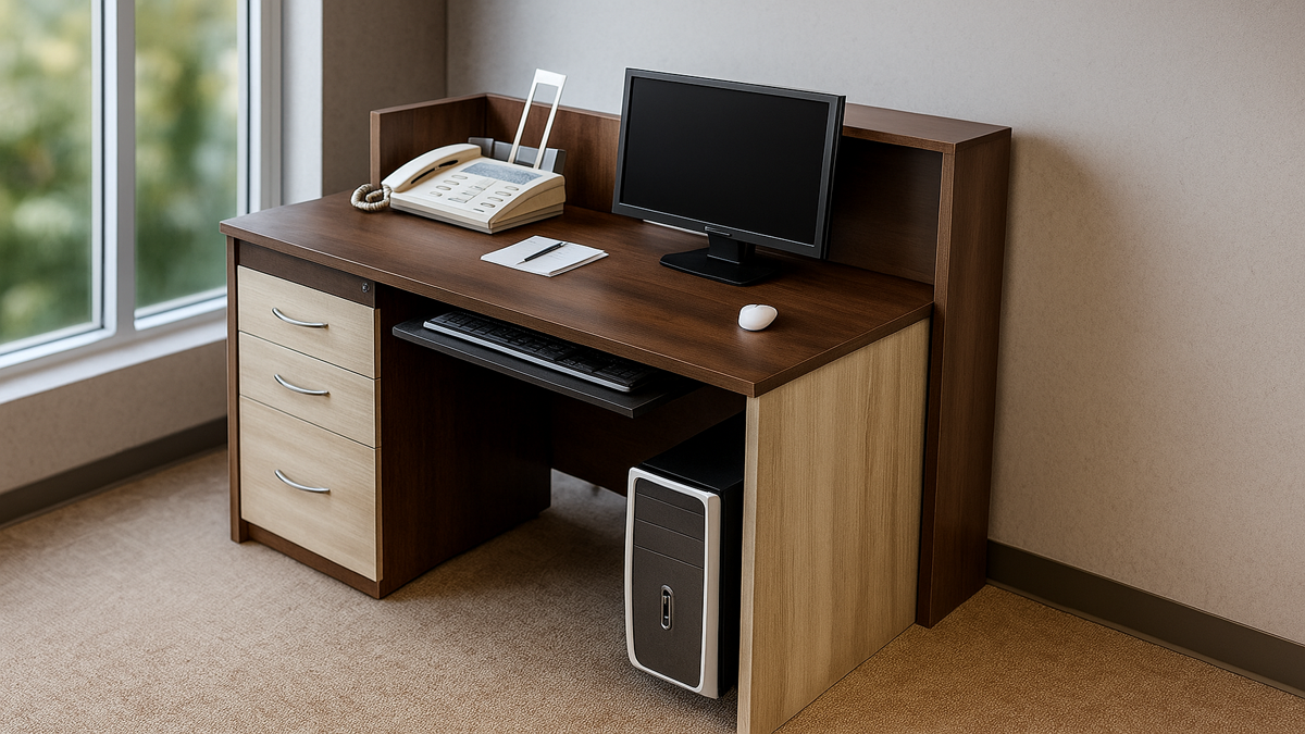 reception table