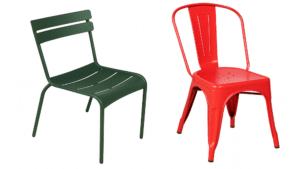 armless chairs