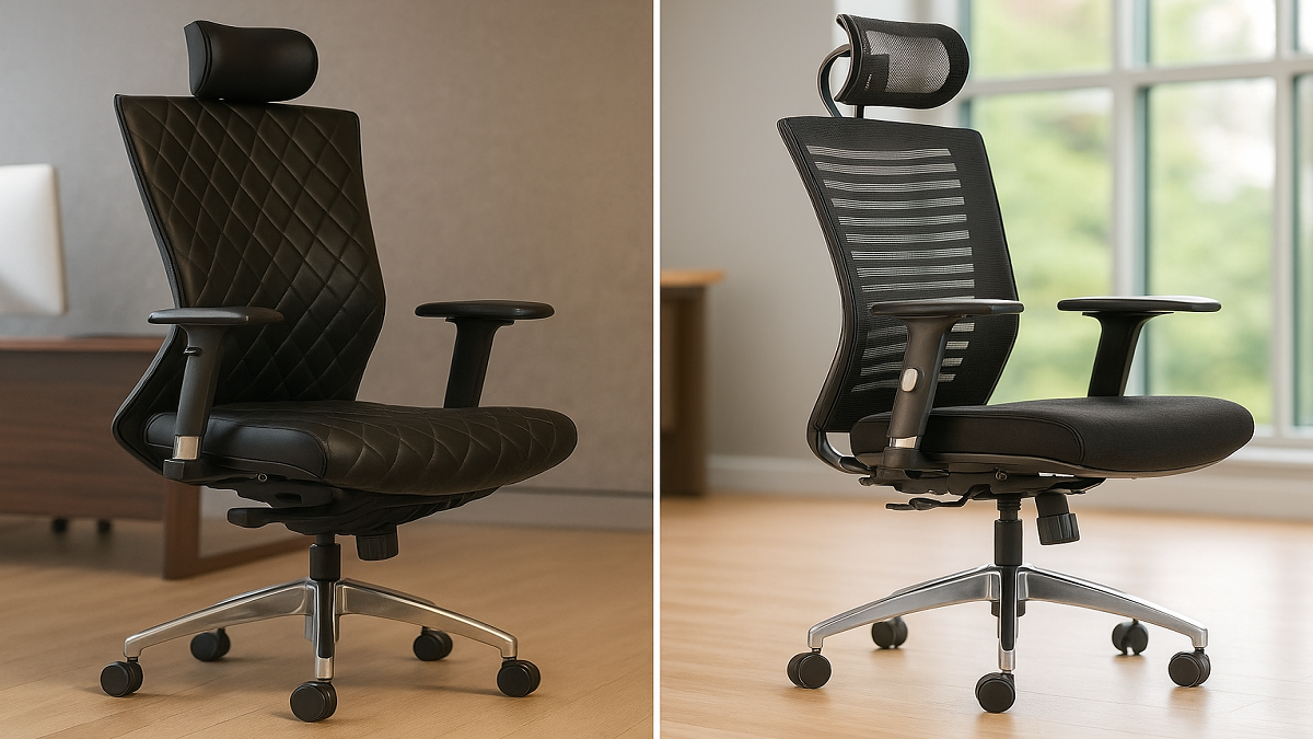 high back chair