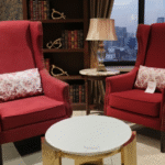 The Allure of the High-Back Red Chair: A Statement Piece