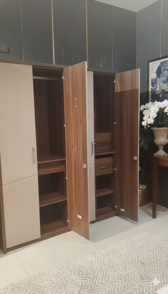 nora 4 door wardrobe