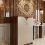 Modern Wooden Storage Cabinet for Home & Office