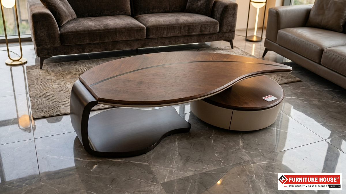 Curved Coffee Table