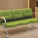 Modern 3 Seater Office Reception Waiting Chair