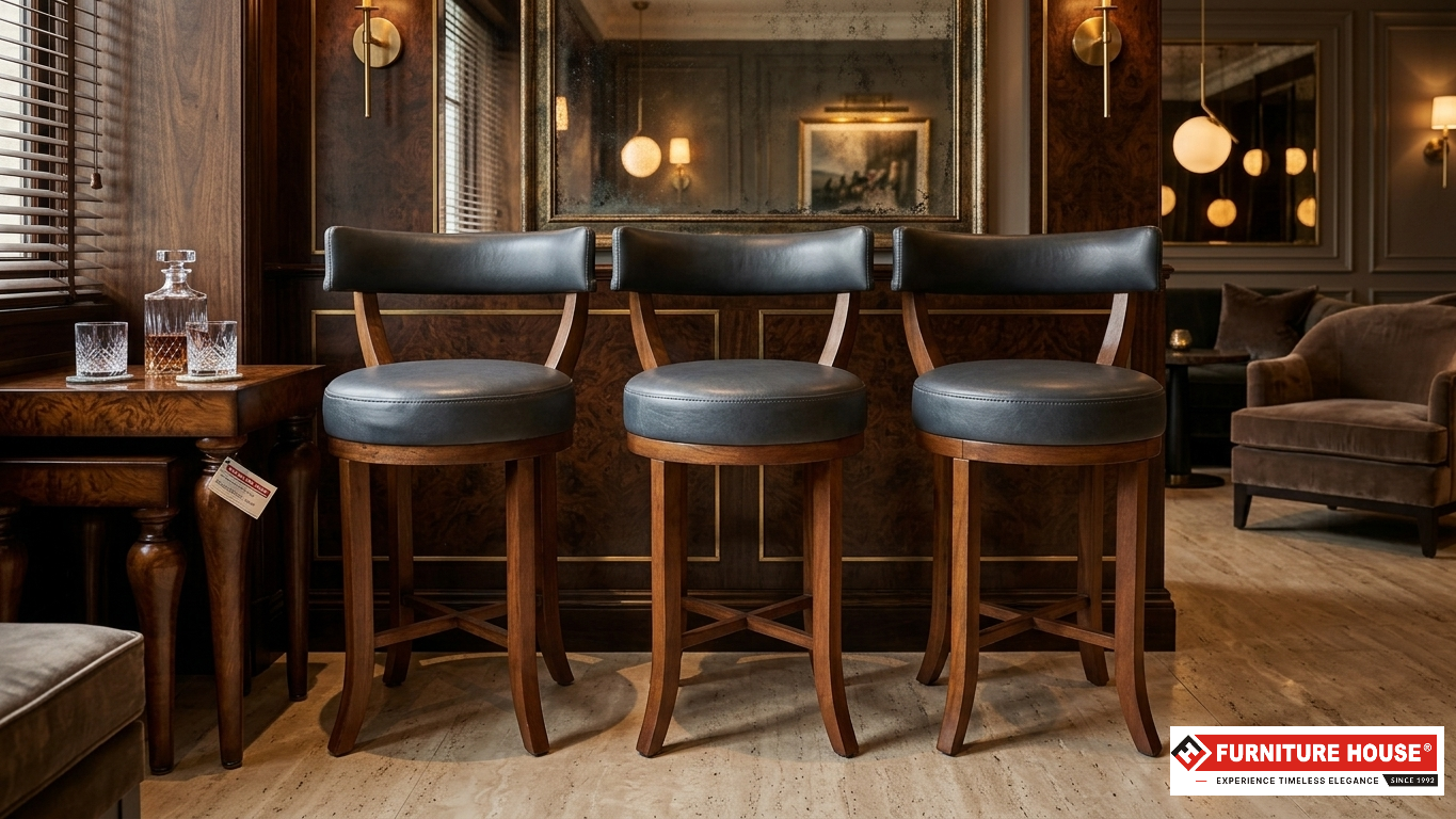 Wooden Bar Stool